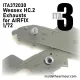 Inside The Armor Ita372030 1/72 Westland Wessex Exhausts For Airfix Hc.2