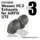 Inside The Armor Ita372030 1/72 Westland Wessex Exhausts For Airfix Hc.2