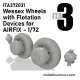 Inside The Armor Ita372031 1/72 Westland Wessex Wheels With Flotation Devices For Airfix
