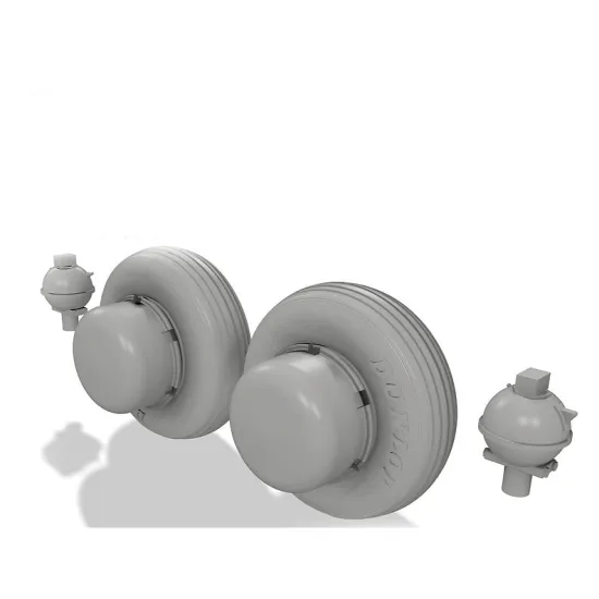 Inside The Armor Ita372031 1/72 Westland Wessex Wheels With Flotation Devices For Airfix