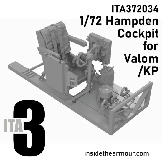 Inside The Armor Ita372033 1/72 Weighted Wheels For Valom/ Kp Hampden