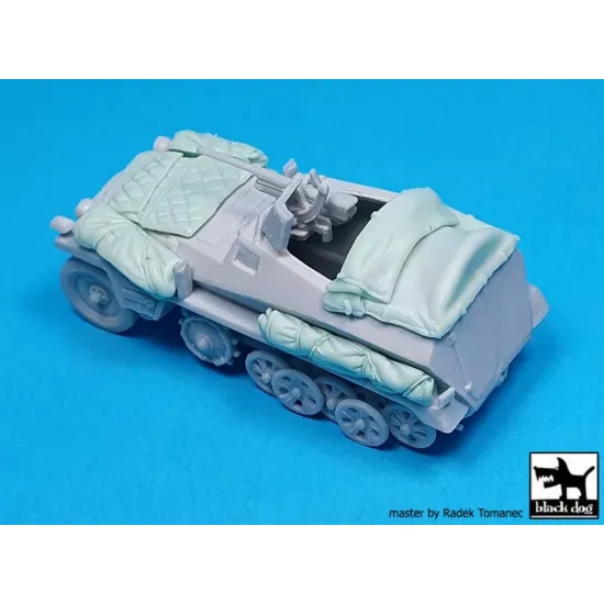 Black Dog T72207 1/72 Conversion Set For Sd Kfz 250/10 For Ace