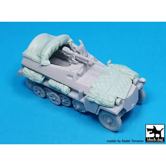 Black Dog T72207 1/72 Conversion Set For Sd Kfz 250/10 For Ace