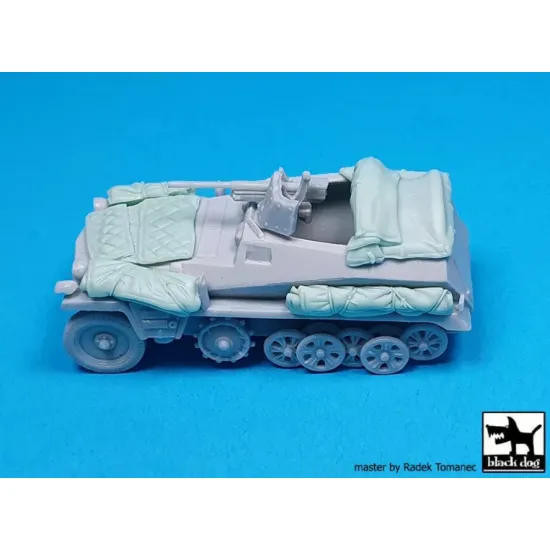 Black Dog T72207 1/72 Conversion Set For Sd Kfz 250/10 For Ace