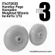 Inside The Armor Ita372035 1/72 Weighted Wheels For Airfix Handley Page Hampden