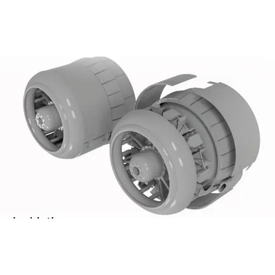 Inside The Armor Ita372036 1/72 Weighted Wheels For Airfix Handley Page Hampden