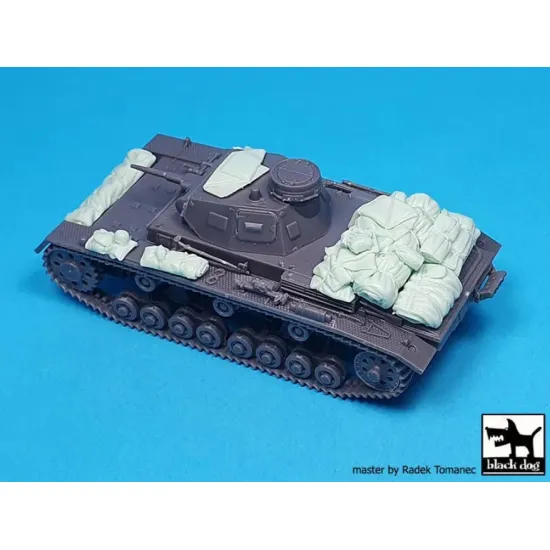 Black Dog T72208 1/72 Conversion Set For Panzerkampfwagen Iii Ausf D For First To Fight