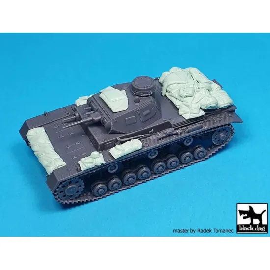 Black Dog T72208 1/72 Conversion Set For Panzerkampfwagen Iii Ausf D For First To Fight