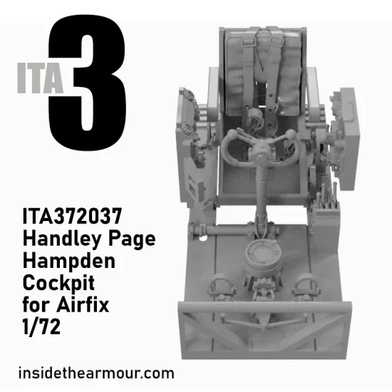 Inside The Armor Ita372037 1/72 Cockpit For Airfix Hampden