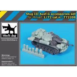 Black Dog T72209 1/72 Conversion Set For Stug Iii Ausf G For Miniart