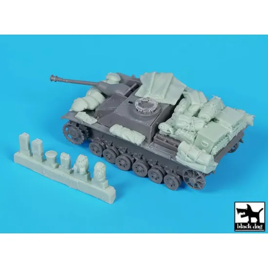 Black Dog T72209 1/72 Conversion Set For Stug Iii Ausf G For Miniart