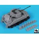 Black Dog T72211 1/72 Conversion Set For M4a1 Sherman For Revell