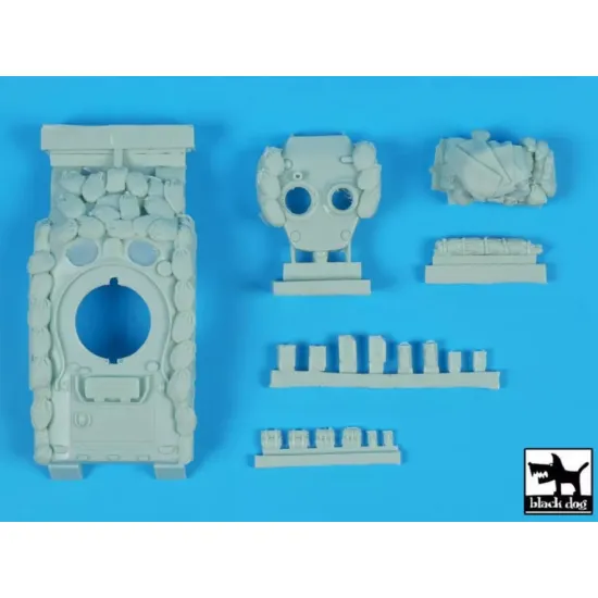 Black Dog T72211 1/72 Conversion Set For M4a1 Sherman For Revell