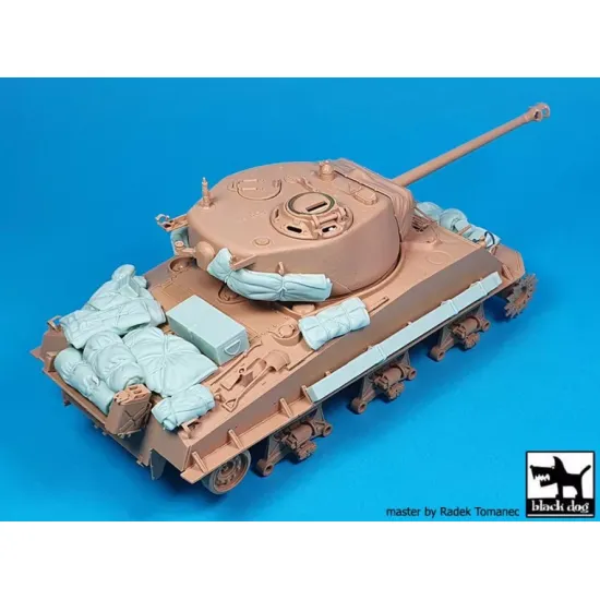 Black Dog T35330 1/35 Conversion Set For M4a3e8 Sherman For Rfm