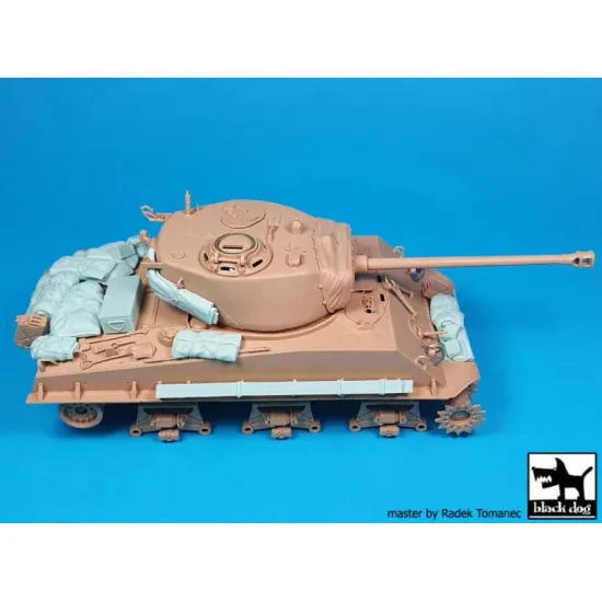 Black Dog T35330 1/35 Conversion Set For M4a3e8 Sherman For Rfm