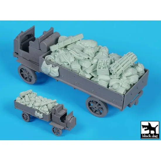 Black Dog T35332 1/35 Conversion Set For Fwd Type B Wwi Us Army Truck For Icm