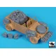 Black Dog T35333 1/35 Conversion Set For Kubelwagen Type 82 Big Set For Tamiya