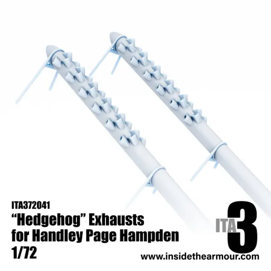 Inside The Armor Ita372041 1/72 Hedgehog Exhaust For The Handley Page Hampden