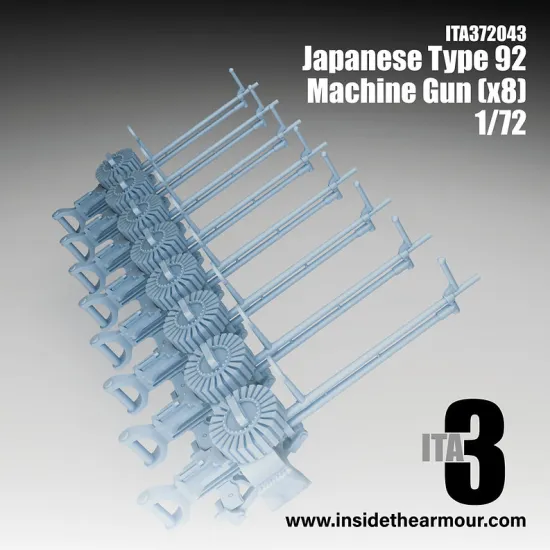 Inside The Armor Ita372043 1/72 8 Flexible Mount Type 92 Mg