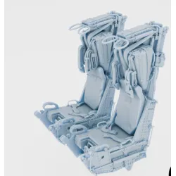 Inside The Armor Ita332033 1/32 H7 Seats Paired Usaf Type For F4 Phantoms