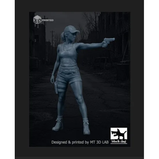 Black Dog Mf35002 1/35 Scout Zombie Survivors Figures Model Kit