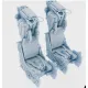 Inside The Armor Ita332035 1/32 Mk.7a Seats Paired For British F4 Phantoms Fg.1 And Fgr.2