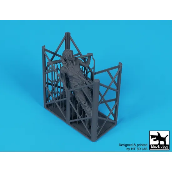 Black Dog Mf35003 1/35 Wanderer Scout Zombie Survivors Figures Model Kit