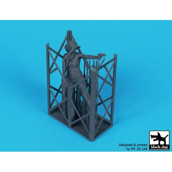 Black Dog Mf35003 1/35 Wanderer Scout Zombie Survivors Figures Model Kit