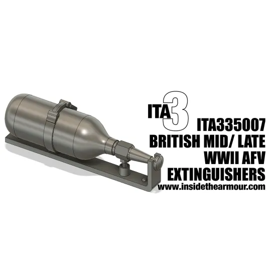 Inside The Armor Ita335007 1/35 British Late War Fire Extinguishers