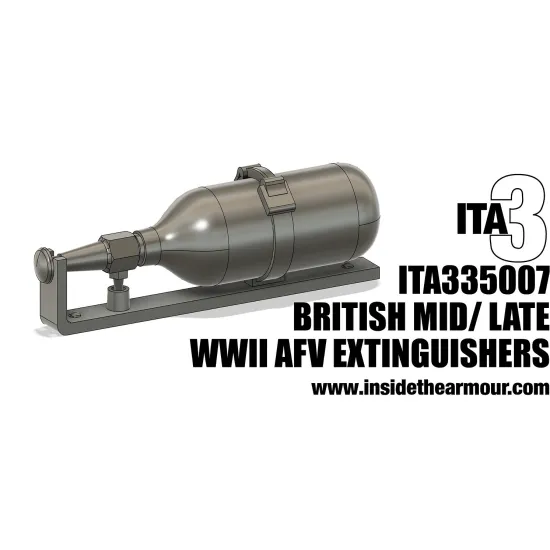 Inside The Armor Ita335007 1/35 British Late War Fire Extinguishers