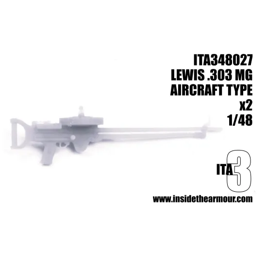 Inside The Armor Ita348027 1/48 2 Lewis Gun 303 Aircraft Type