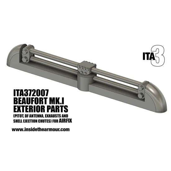 Inside The Armor Ita372002 1/72 Bristol Beaufort Exterior Parts For Airfix