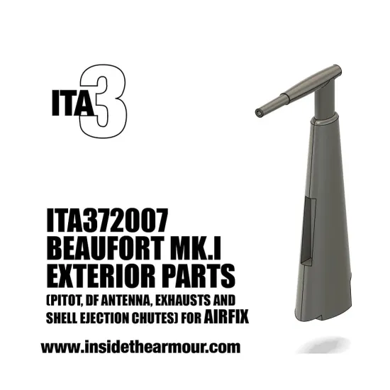 Inside The Armor Ita372002 1/72 Bristol Beaufort Exterior Parts For Airfix