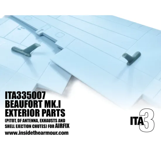 Inside The Armor Ita372002 1/72 Bristol Beaufort Exterior Parts For Airfix