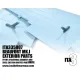 Inside The Armor Ita372002 1/72 Bristol Beaufort Exterior Parts For Airfix