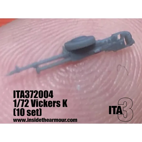 Inside The Armor Ita372004 1/72 Vickers K Mg 10pcs