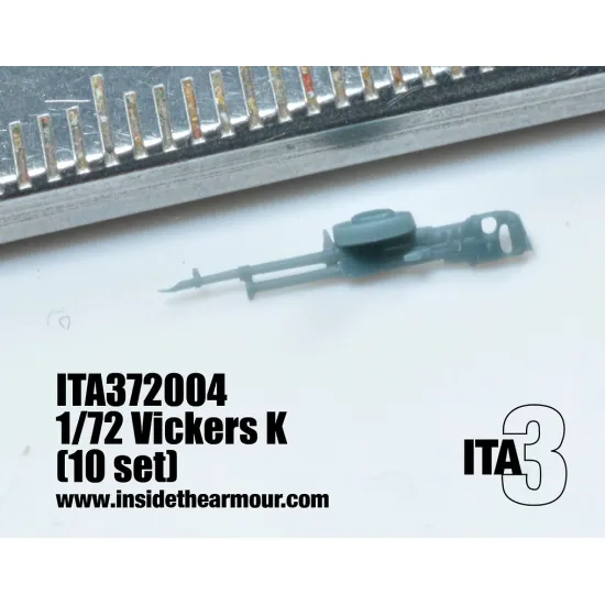 Inside The Armor Ita372004 1/72 Vickers K Mg 10pcs