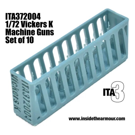 Inside The Armor Ita372004 1/72 Vickers K Mg 10pcs