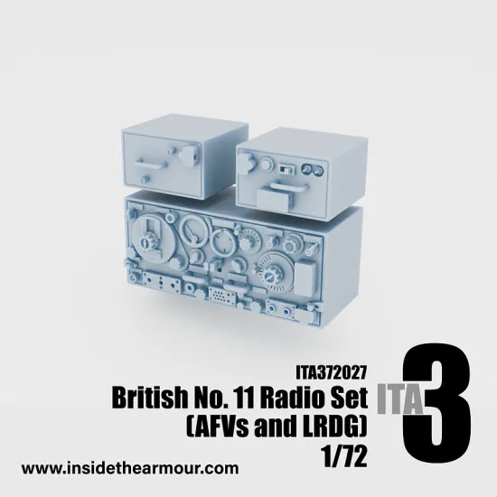 Inside The Armor Ita372029 1/72 British Ww2 Number 11 Radio Set