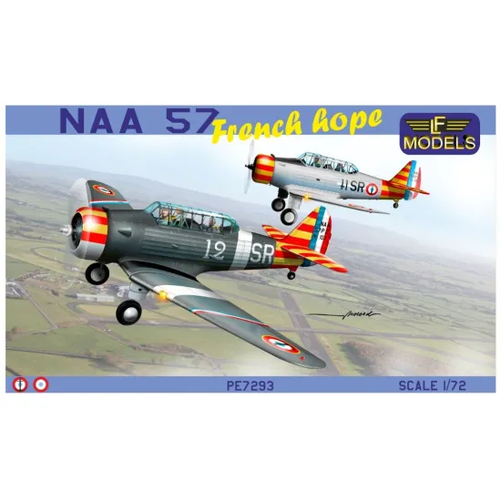Lf Models Pe7293 1/72 Naa 57p-2 French Hope 4x France Plastic Kit