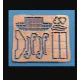 Ace 72601 1/72 Us G7105 G506 Panel Delivery Truck Plastic Model Kit