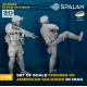 Spalah 35235 1/35 Set Of Figures American Soldiers In Iraq 2 Pcs