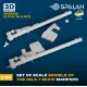 Spalah 35435 1/35 Set Of Scale Model Igla-1 9k310 Manpads 2 Pcs
