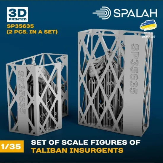 Spalah 35635 1/35 Set Of Figures Taliban Insurjents 2 Pcs