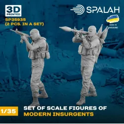 Spalah 35935 1/35 Set Of Figures Modern Insurgents 2 Pcs