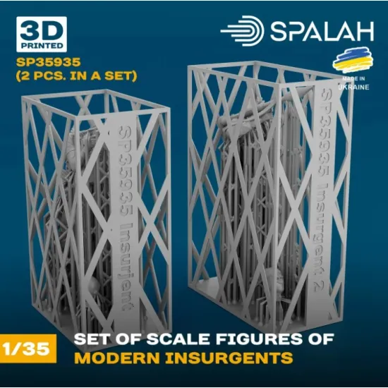 Spalah 35935 1/35 Set Of Figures Modern Insurgents 2 Pcs