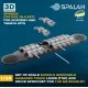 Spalah 36235 1/35 Scale Model Set Damaged Workable Track Links T161 With M2 Bradley Drive Sprocket For Academy And Tamiya Kits 170 Pcs