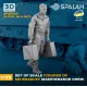 Spalah 36335 1/35 Set Of Figures M2 Bradley Maintenance Crew 4 Pcs