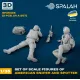 Spalah 36435 1/35 Set Of Figures American Sniper With Spotter 2 Pcs