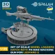 Spalah 36535 1/35 Set Of Scale Model Loader Hatch With Machine Gun Fn Mag For Leopard 2